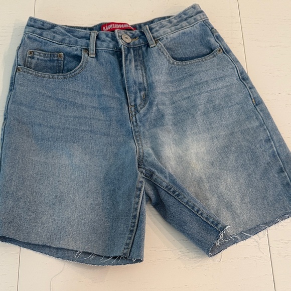 UNIONBAY Light Blue Jean  cut off Shorts - Picture 1 of 2